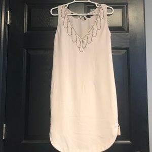 H&M Cream Dress with Detail. NWT Size 4